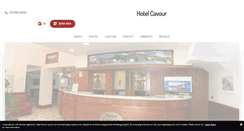 Desktop Screenshot of hotel-cavour-rapallo.com